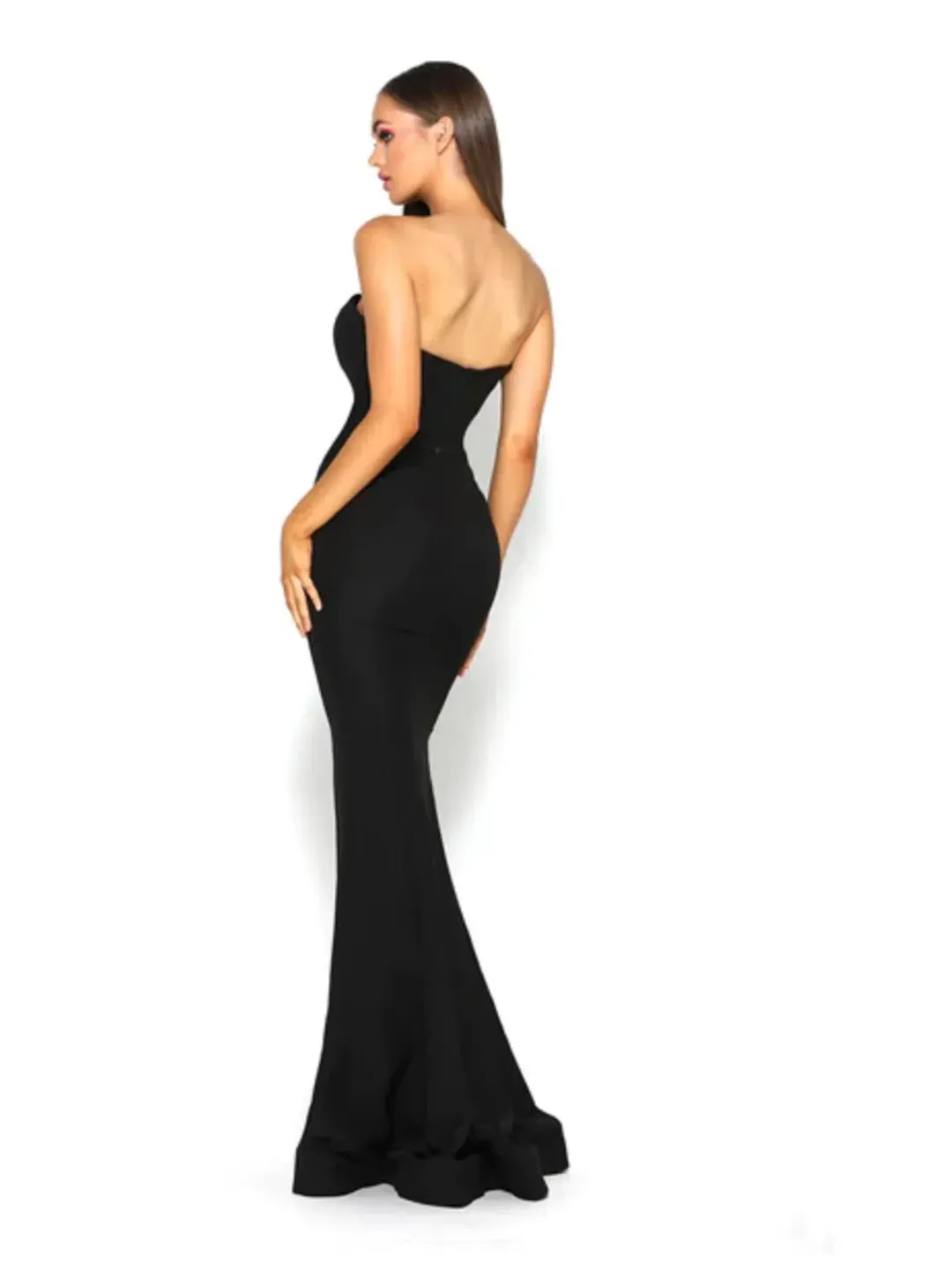 Portia and Scarlett Arya Gown Black Size M/Au 8 for rent on The Volte - main image