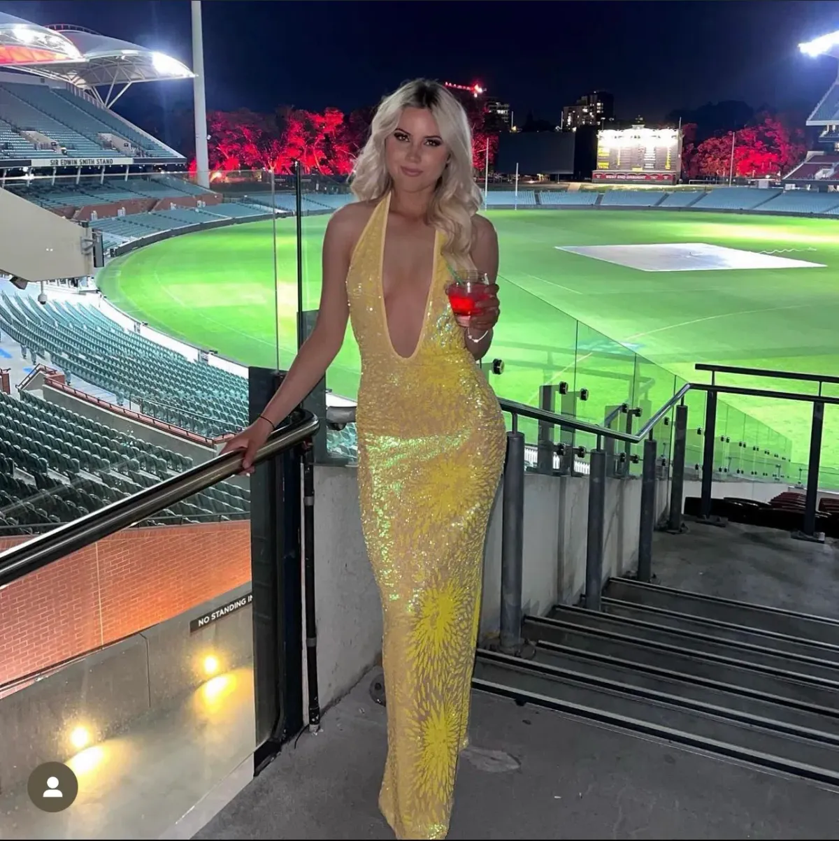 Natalie Rolt Delilah Gown Yellow Size AU 6 for rent on The Volte - main image