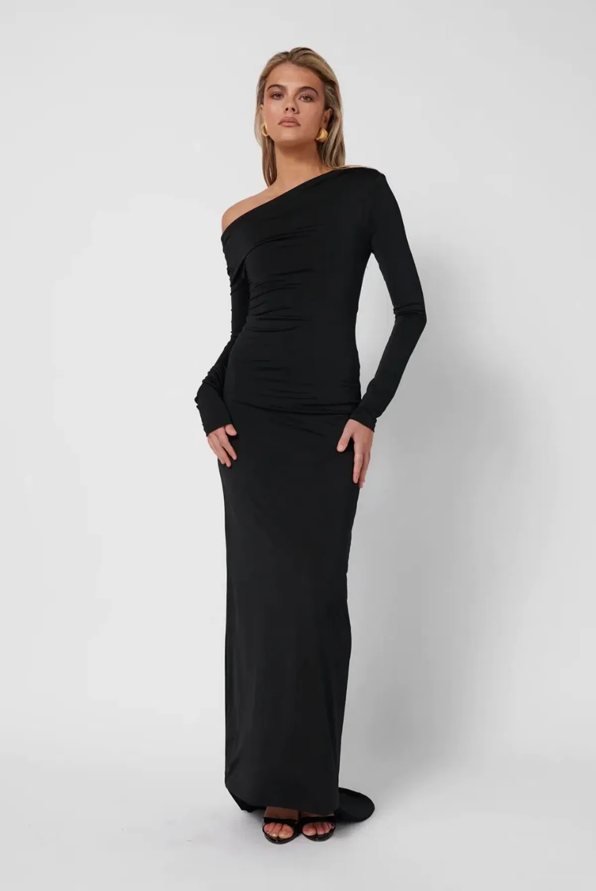 Effie Kats Margot Dress Black Size L / Au 12 for rent on The Volte - main image