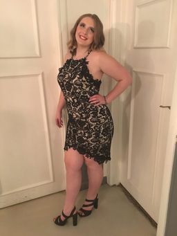 Black and White Midi Size 12 for rent on The Volte - image 2