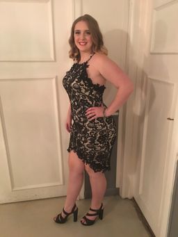 Black and White Midi Size 12 for rent on The Volte - image 1