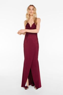 Burgundy Evening Dress for rent on The Volte - image 1