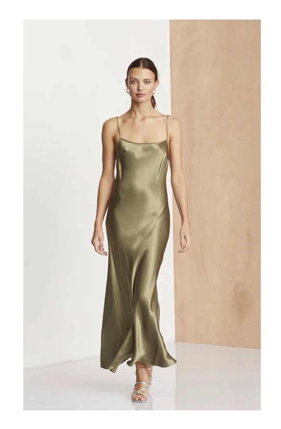 Bec & Bridge Midnight Dance Dress Sage Size 6 for rent on The Volte - main image