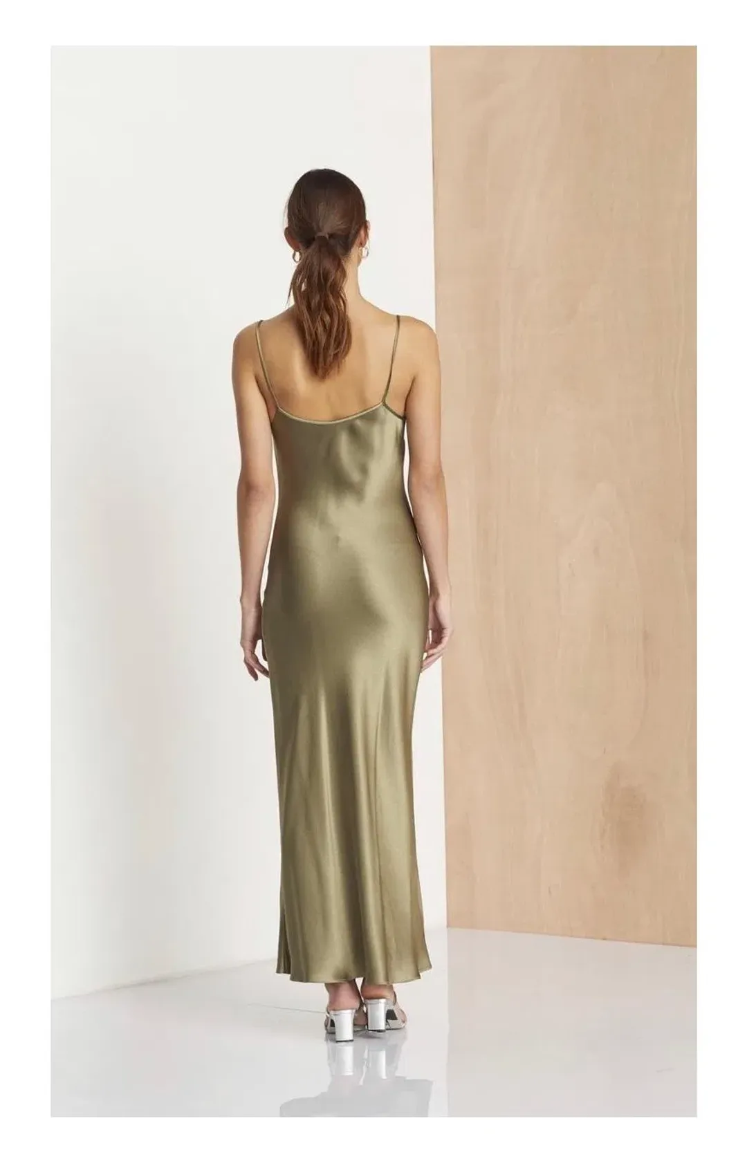 Bec & Bridge Midnight Dance Dress Sage Size 6 for rent on The Volte - main image