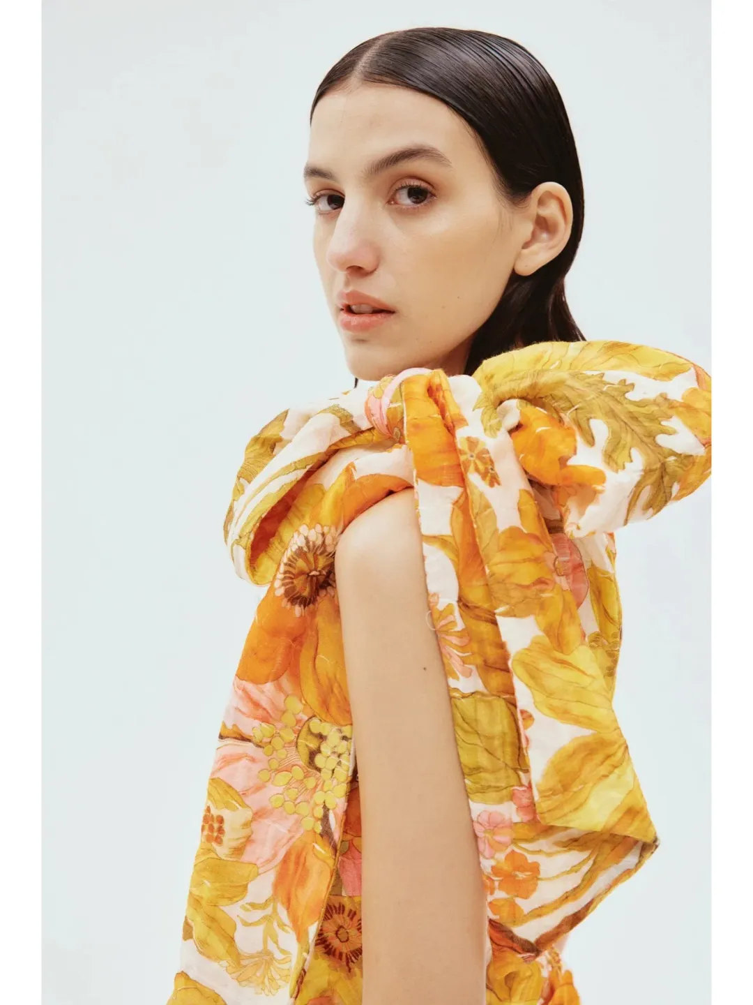 Alemais Silas One Shoulder Gown Floral Size AU 10 for rent on The Volte - main image