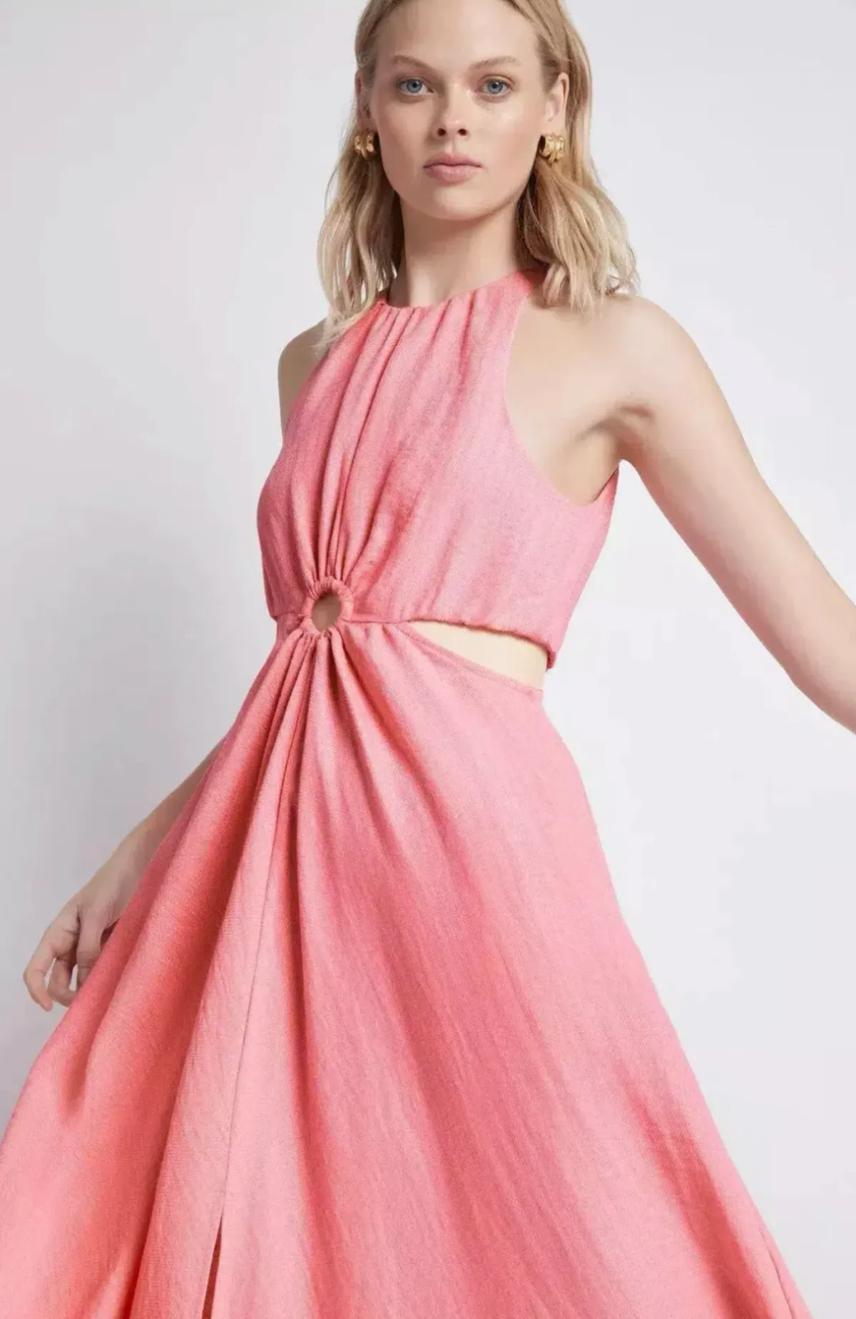 Sheike Gallery Dress Candy Pink Size 6 - Image 3