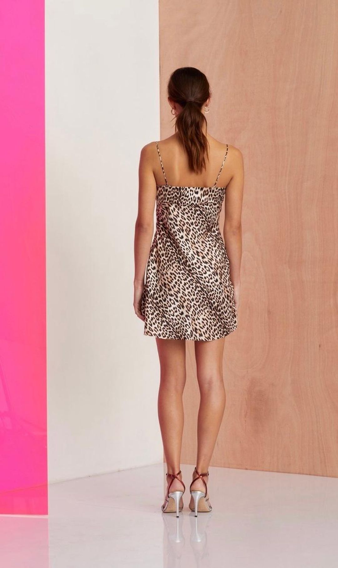 Bec & Bridge Feline Mini Dress Print Size 6 for rent on The Volte - main image