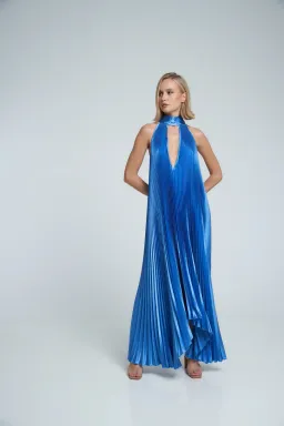 Lidee Opera Gown Mediterranean Blue Size 10 for rent on The Volte - image 3