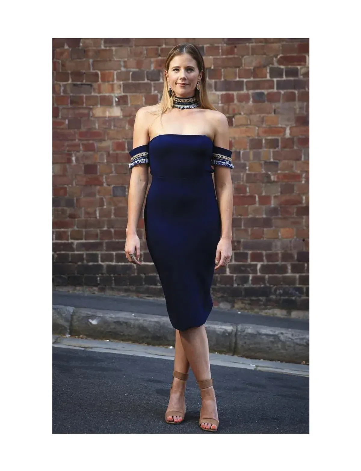 Eliya The Label Amrah Dress Blue Size S / AU 8 for rent on The Volte - main image
