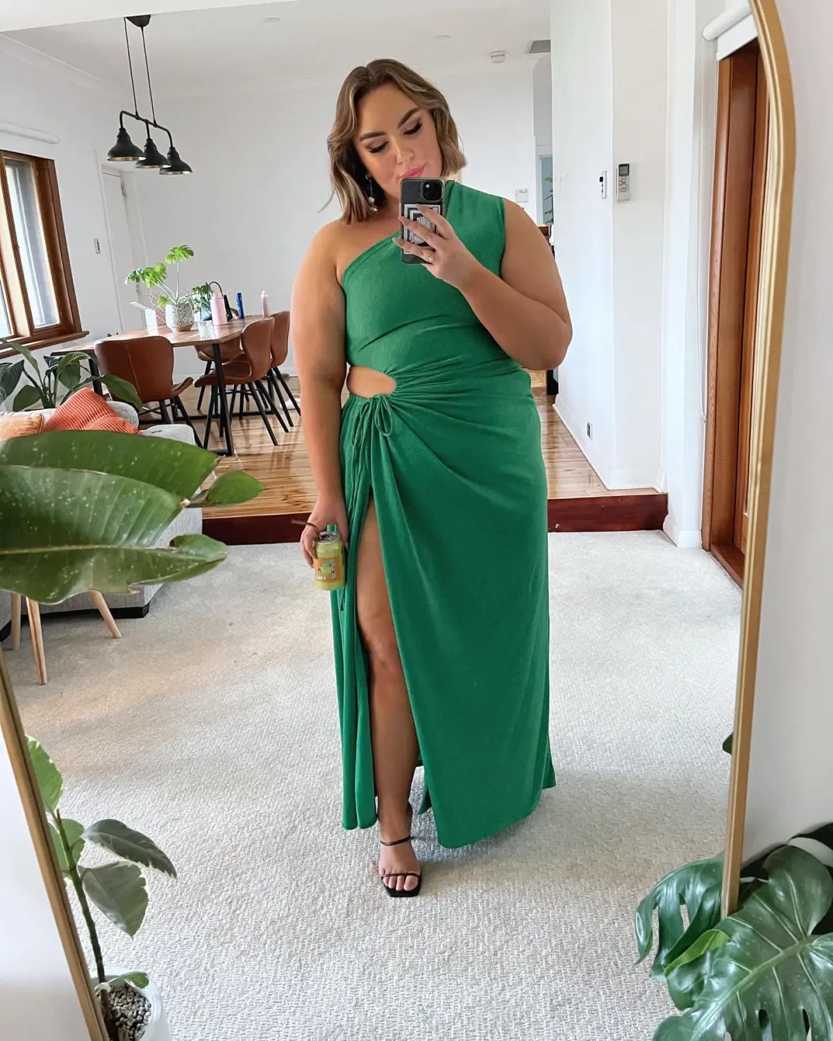 Sonya Moda Nour Maxi Dress Forest Green Size 16 - Image 2