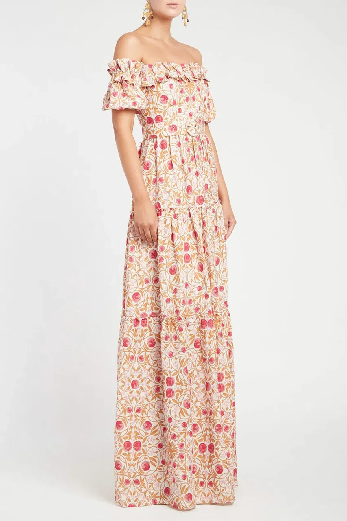 Rebecca Vallance Catania Maxi Dress Floral Size 12 - Image 2