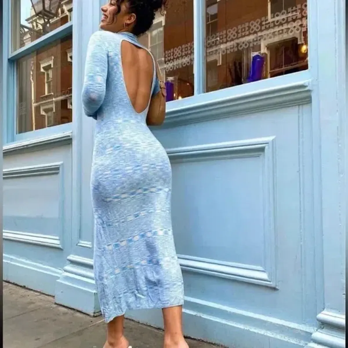 Atoir The Altair Midi Dress Celestial Illusion Size 10 - Image 5