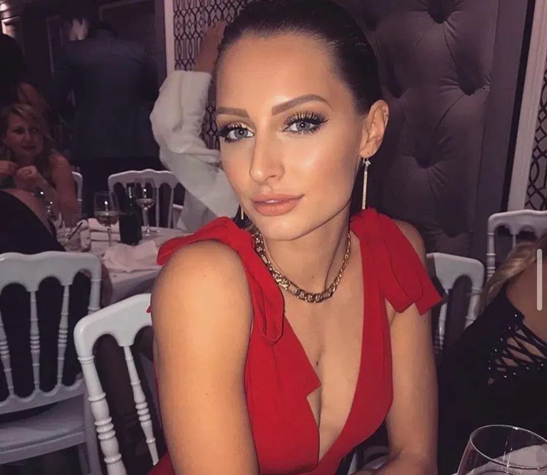 Piper Lane Red Darcy Pantsuit Size 8 for rent on The Volte - main image