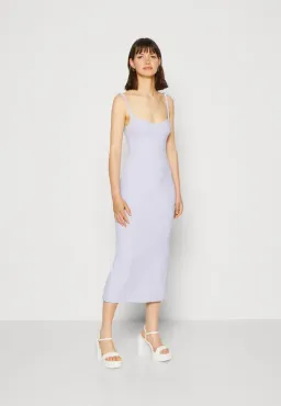 Bec & Bridge Zoey Midi Dress Lilac Size 6 for rent on The Volte - image 1