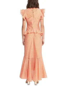Sass & Bide Float Like A Dreamer Dress Orange Size 14 for rent on The Volte - image 3