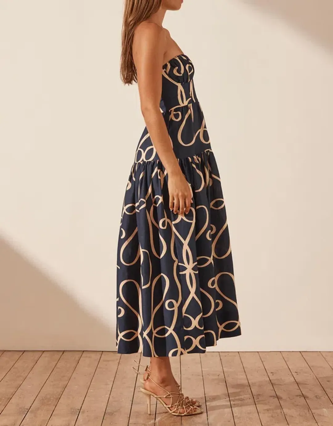 Shona Joy Vivaro Dress Print Size 14 for rent on The Volte - main image