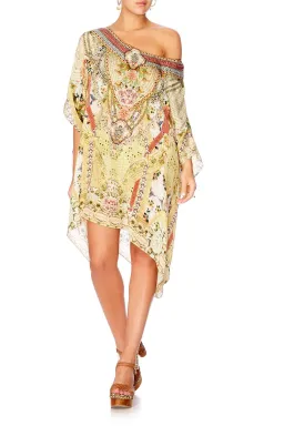 Camilla My Summer Love Short Round Neck Kaftan Print One Size for rent on The Volte - image 1