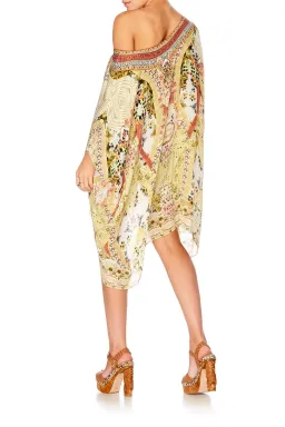 Camilla My Summer Love Short Round Neck Kaftan Print One Size for rent on The Volte - image 3