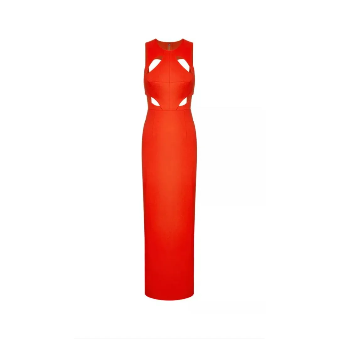 Alice McCall Cut Out Dress Red Size 8 for rent on The Volte - main image