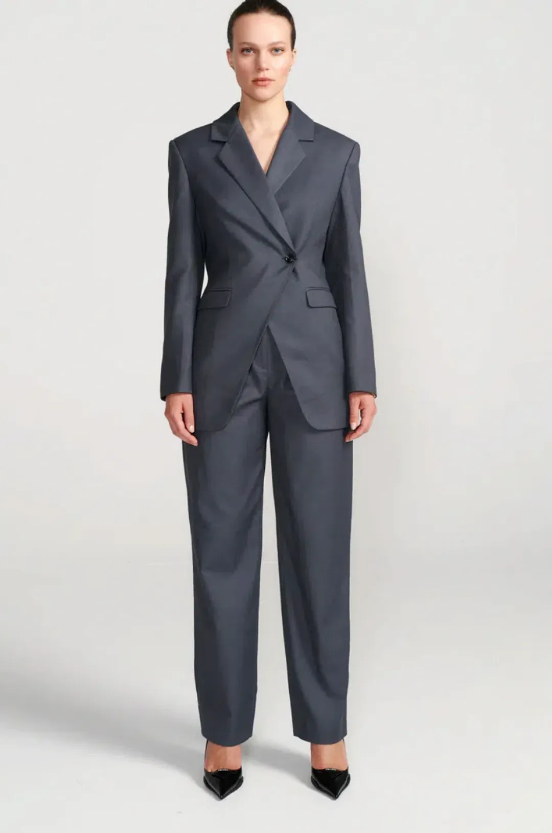 Henne Joie Blazer Grey Size XS/AU 6 for rent on The Volte - main image