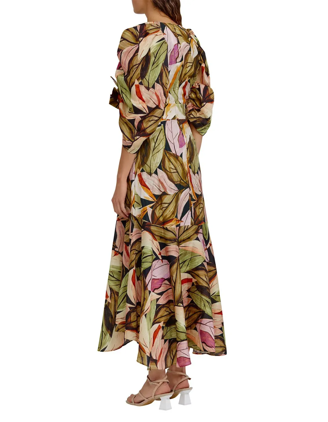 Acler Ellis Dress Print Size 12 for rent on The Volte - main image