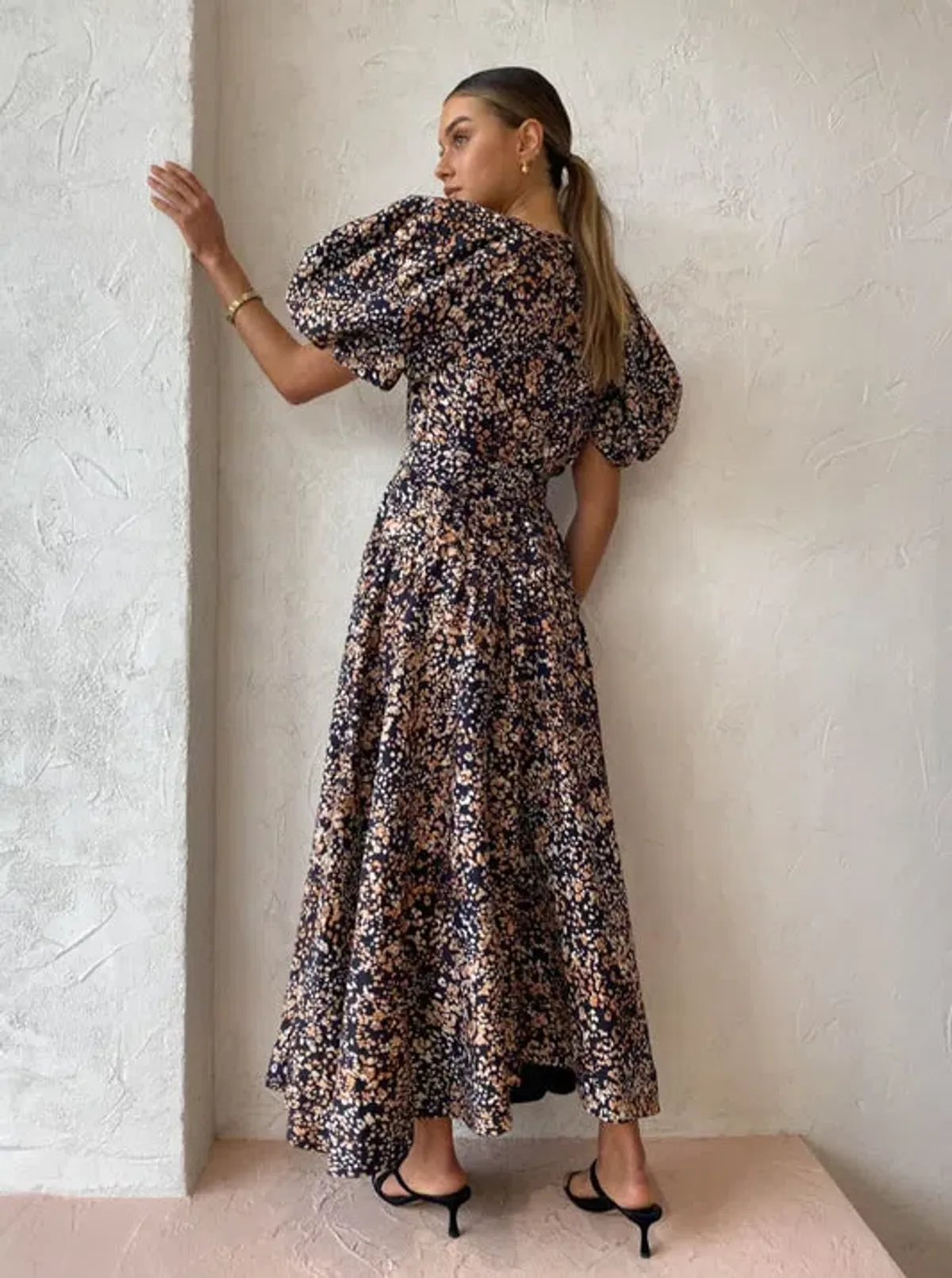 Acler Warner Dress in Wild Dot Print Size 10 - Image 4