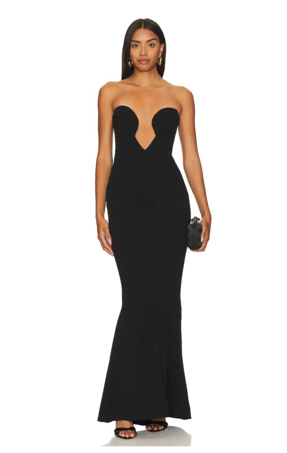 Nookie Minx Maxi Dress Black Size 10 - Image 1