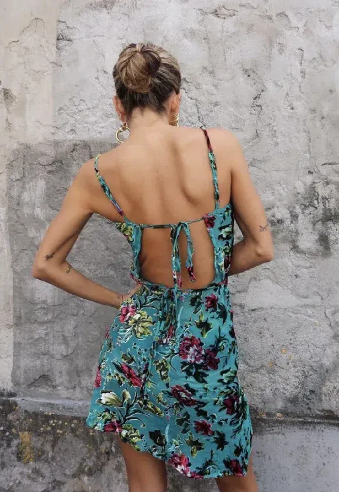 Rat & Boa Leila Mini Dress Floral Size 8 for rent on The Volte - main image