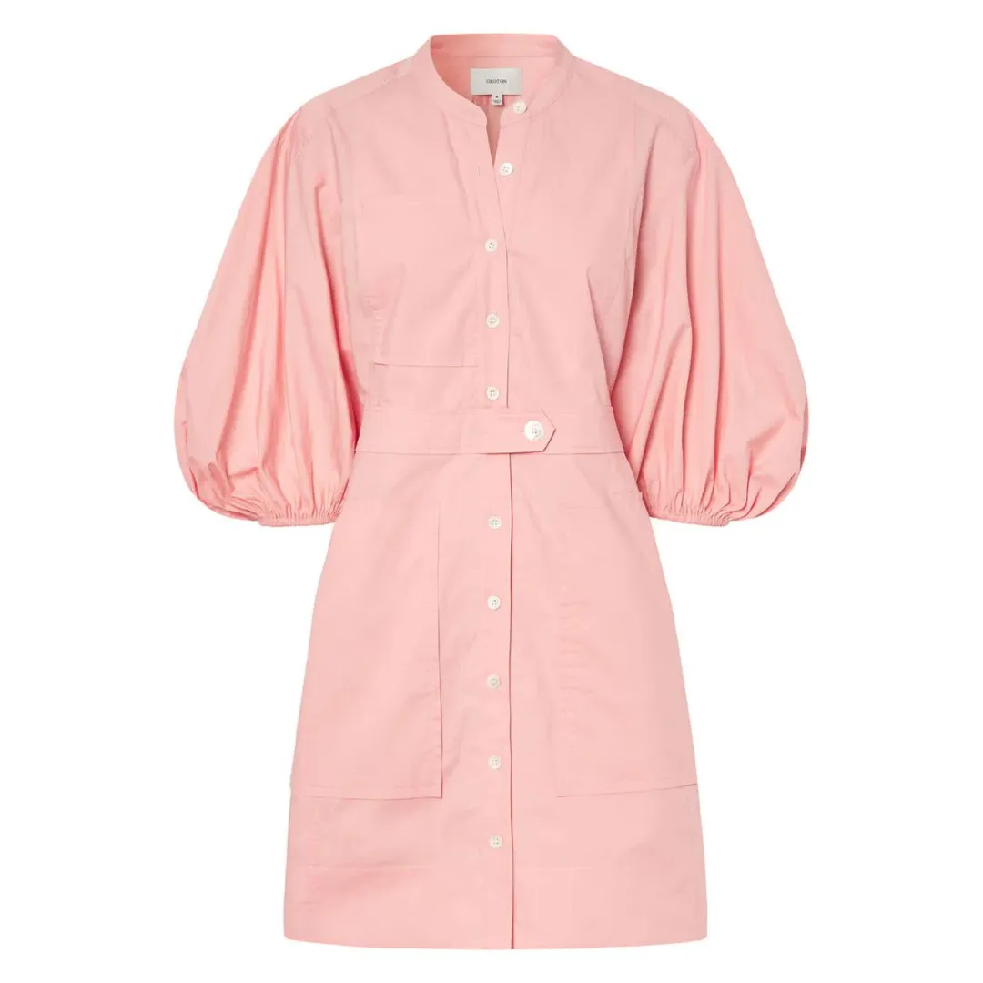 Oroton Short Utility Dress in Primrose Size 8 for rent on The Volte - main image