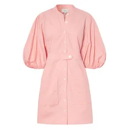 Oroton Short Utility Dress in Primrose Size 8 for rent on The Volte - image 3