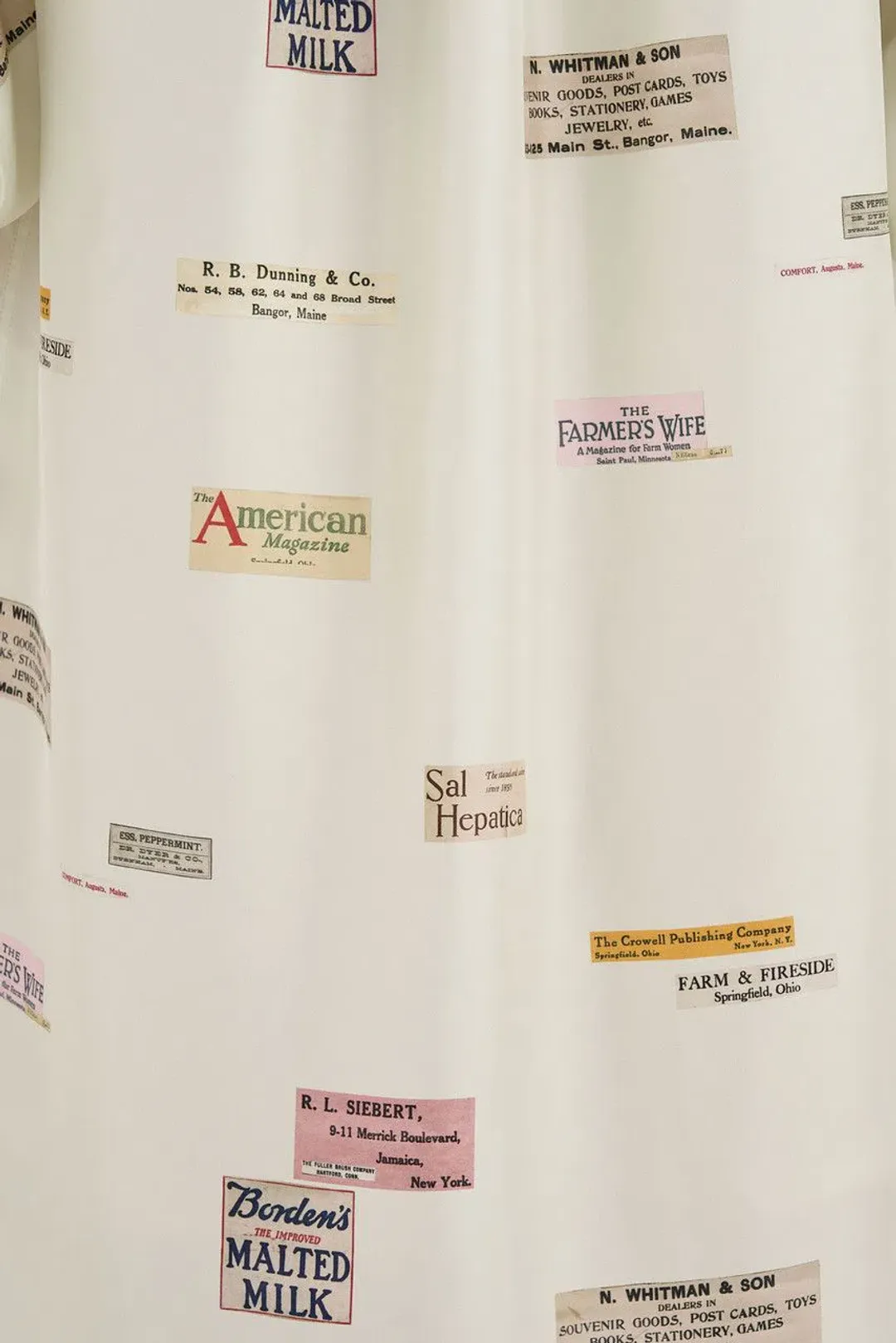 Oroton Structured Spaced Label Midi Dress Soft Cream Print Size 6 for rent on The Volte - main image