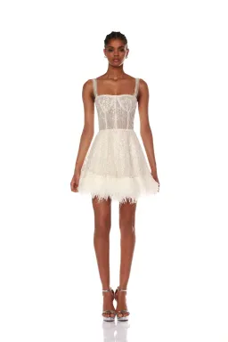 Bronx and Banco Mademoiselle Mini Dress White Size S / AU 8 for rent on The Volte - image 1