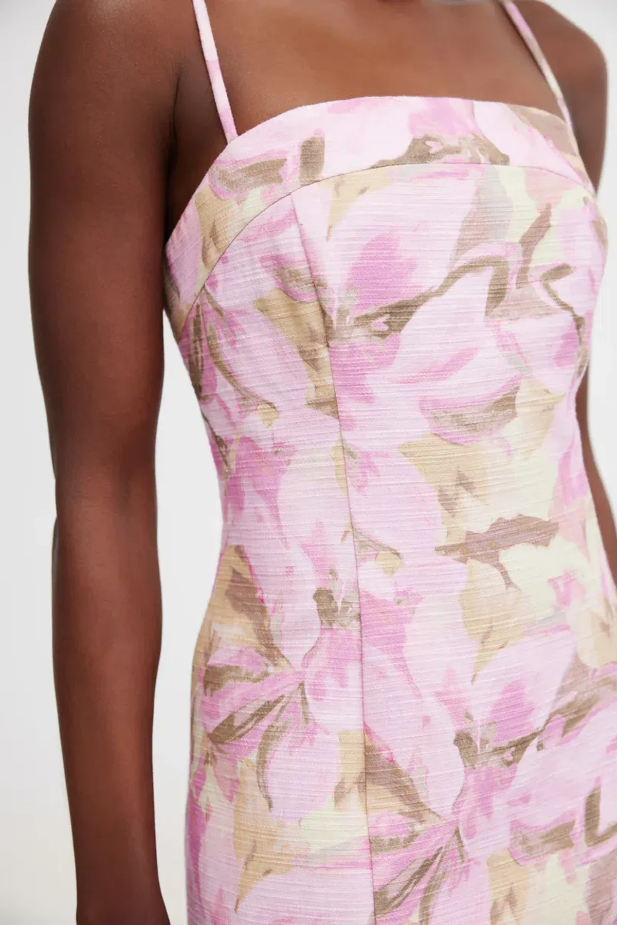 Significant Other Beatrice Midi Dress in Pink Lily Size 10 - Image 4