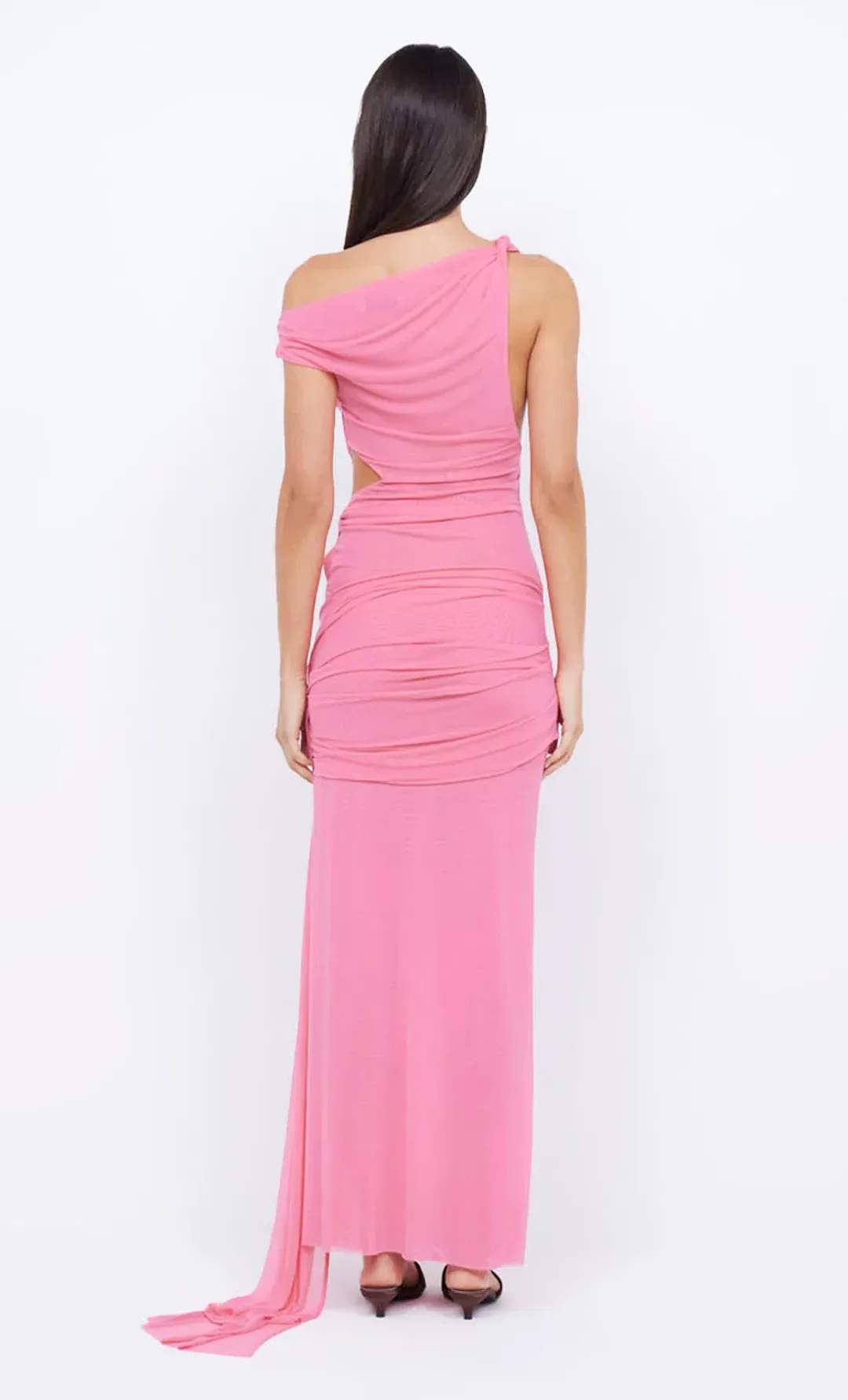Bec & Bridge Kailani Asym Dress Pink Size 10 for rent on The Volte - main image
