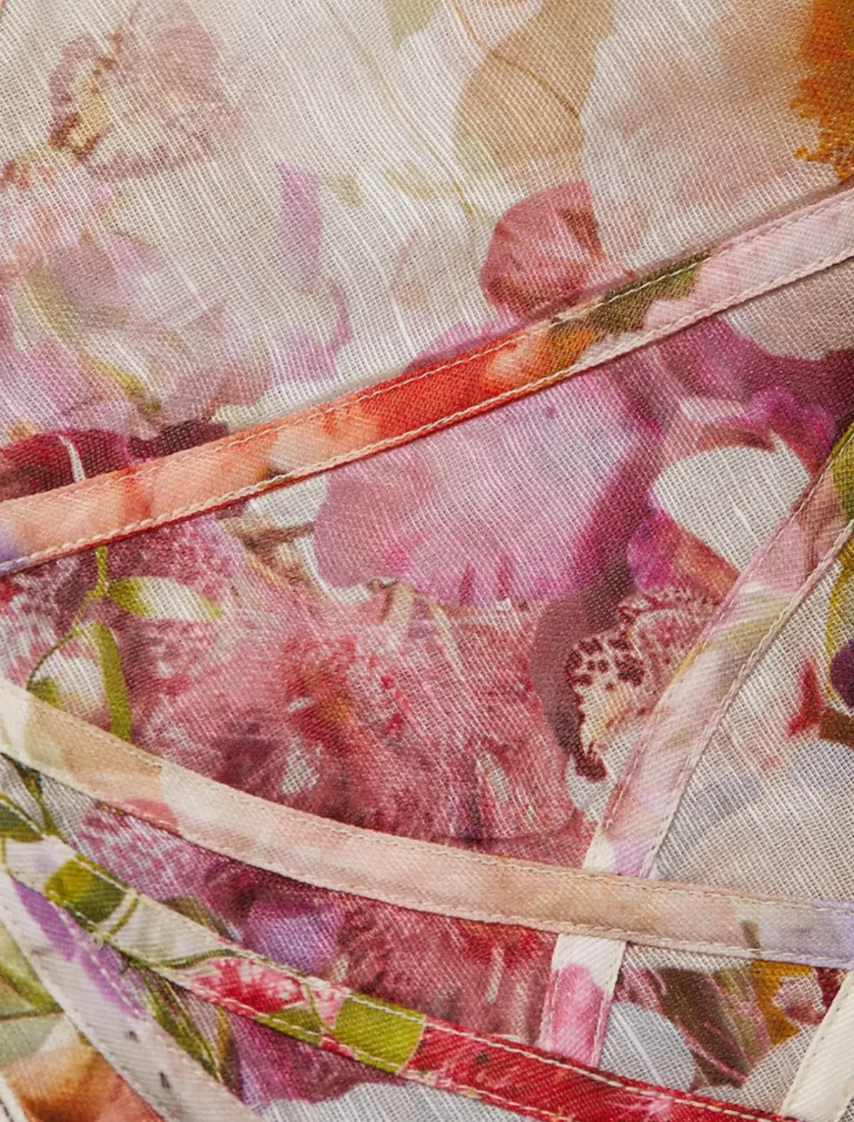 Zimmermann Prima Panelled Mini Dress Floral Size 0 / AU 6 or 8 - Image 4