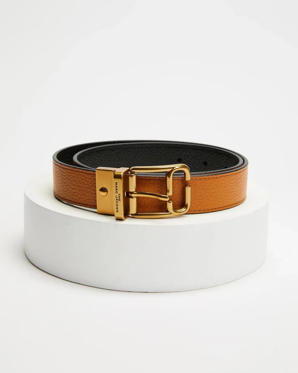 Marc Jacobs Reversible Belt Tan & Black 30mm - Image 1