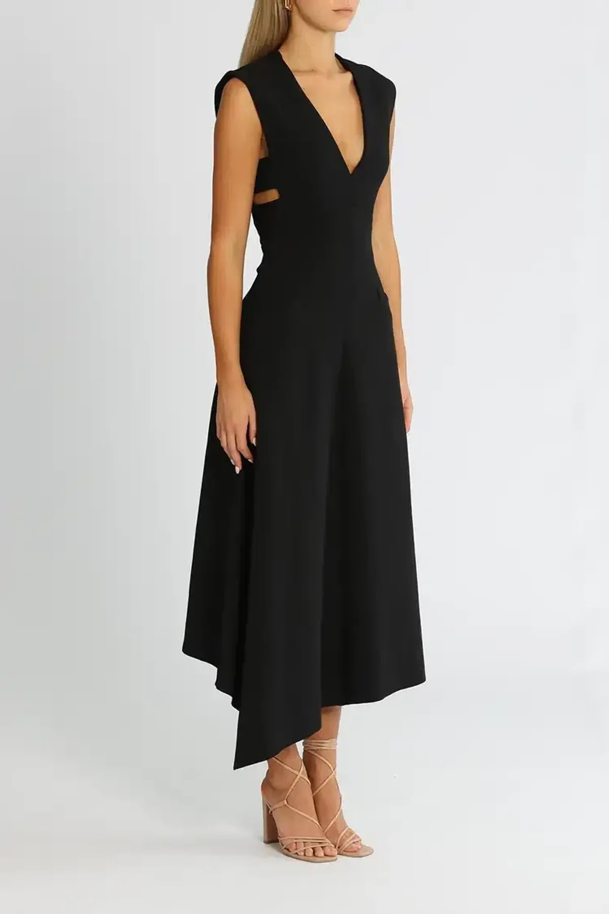 Camilla and Marc Aberdeen Midi Dress in Black Size 6 - Image 2