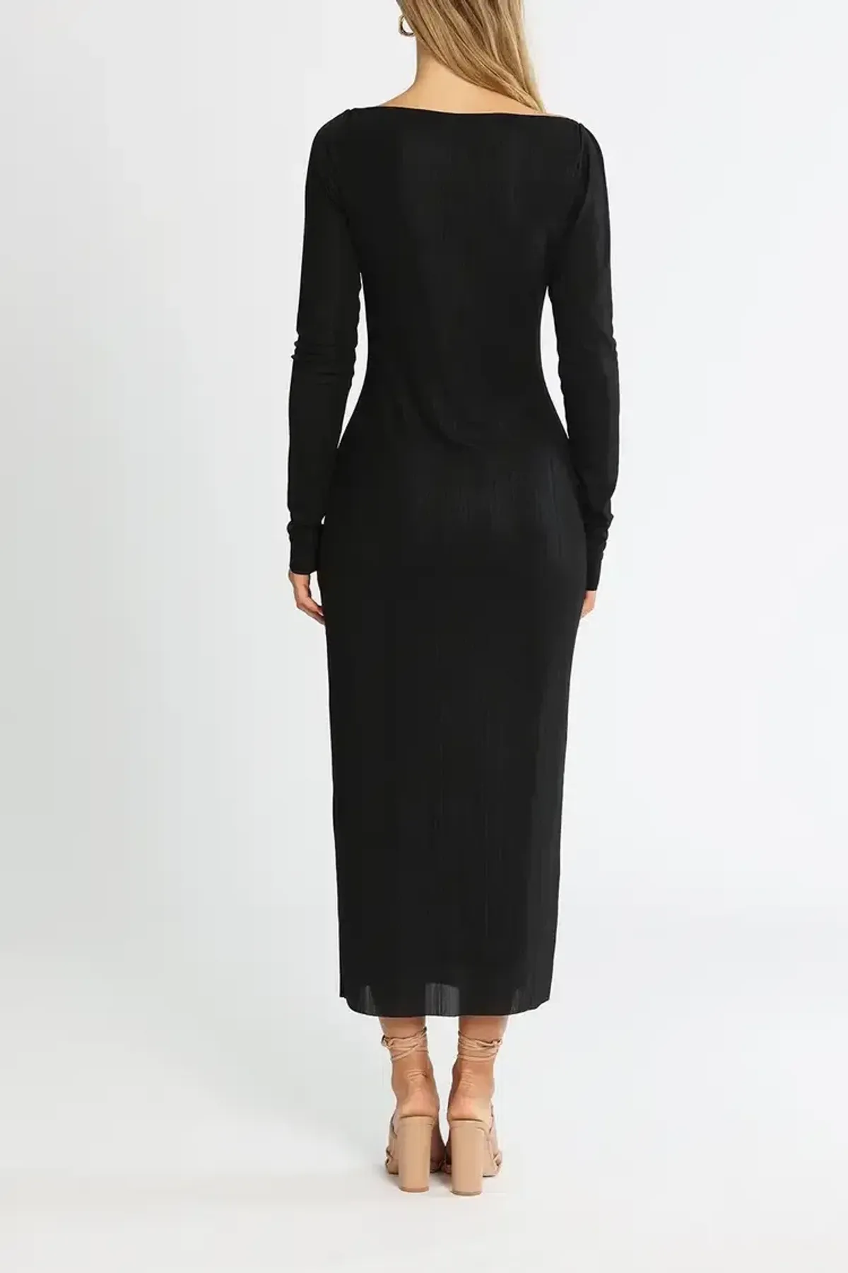Camilla and Marc Verner Midi Dress in Black Size 10 - Image 3