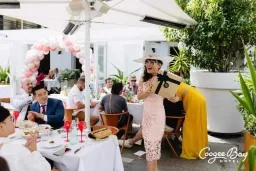 Melbourne Cup Day Best Dress - Thurley Utopia Lace Midi Dress in Seashell Pink with choice of 1 fascinator for rent on The Volte - image 7