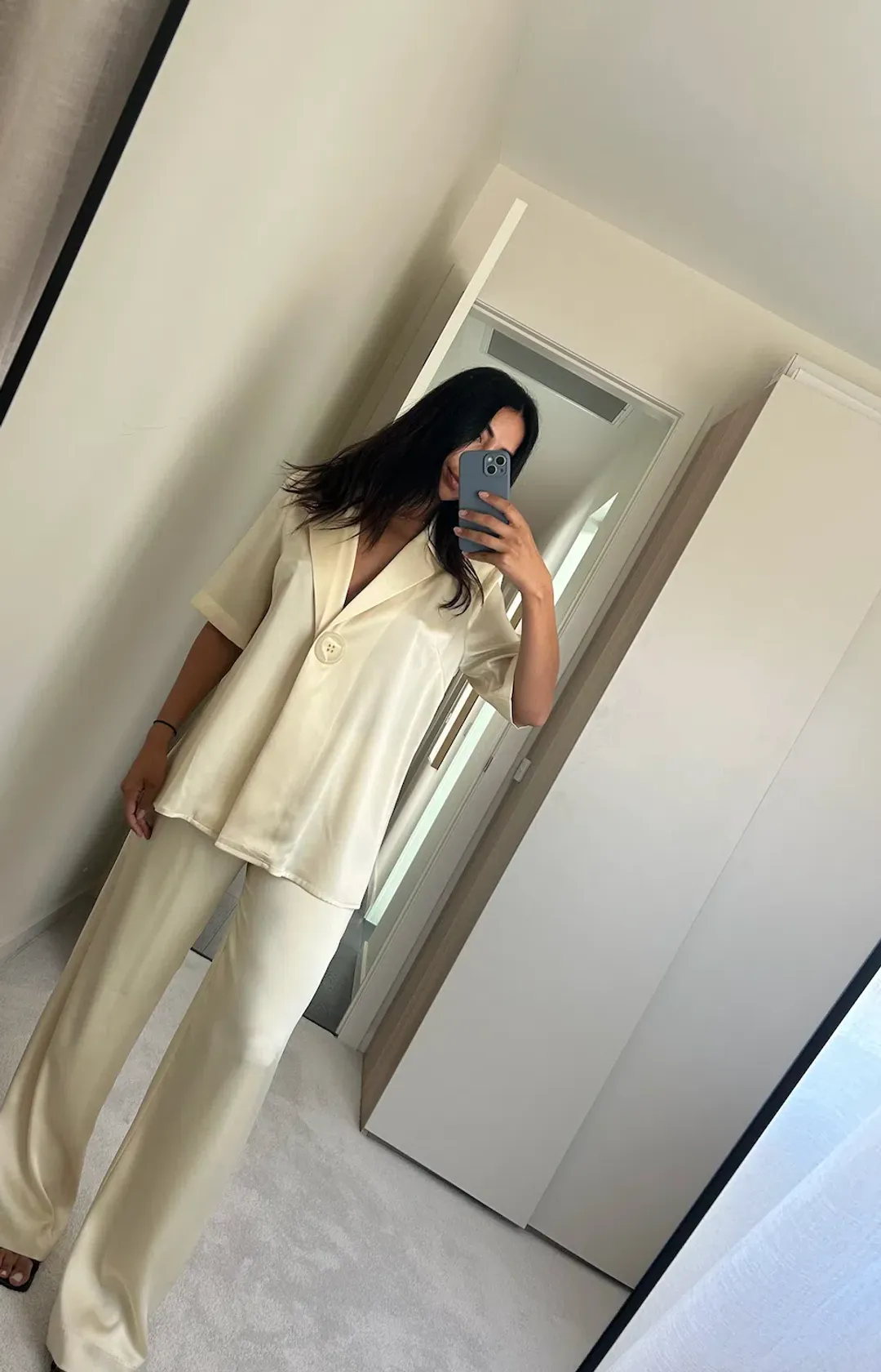 Viktoria & Woods Chorus Shirt & Pilot Pants Set in Butter Size 0 for rent on The Volte - main image