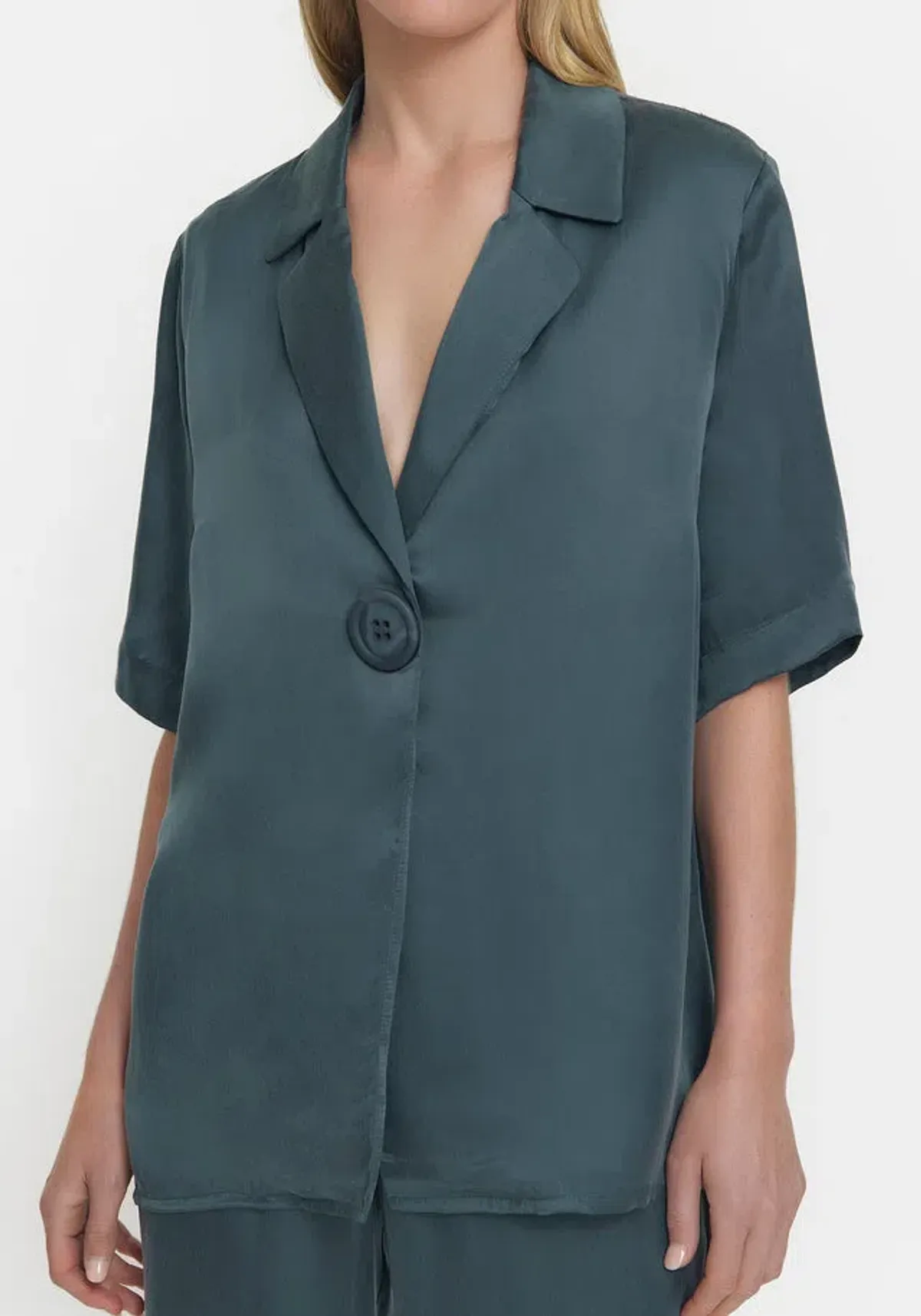 Chorus Top and Pilot Pant Set Deep Petrol Size 10 - Image 3