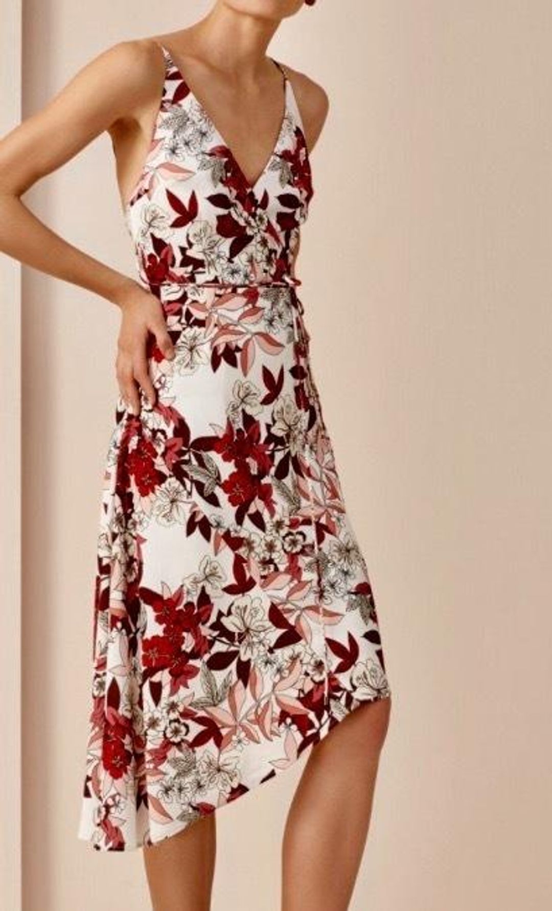 Keepsake Floral Dress for rent on The Volte - main image