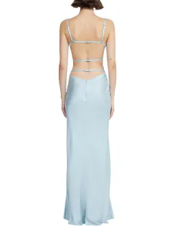 Bec & Bridge Diamond Days Strap Maxi Dress Cloud Blue Size 10 for rent on The Volte - image 3