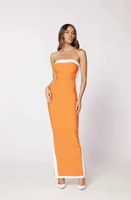 Bianca and Bridgett Ashley Dress Orange Size 8 for rent on The Volte - image 1