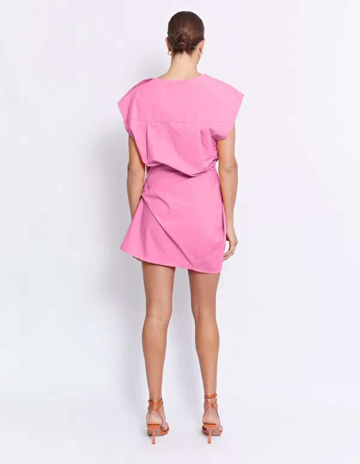 Pfeiffer Grenada Mini Twist Dress Pink Size S/Au 8 - Image 2