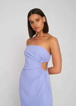 By Johnny Selena Strapless Dress Violet Size 10 for rent on The Volte - image 2