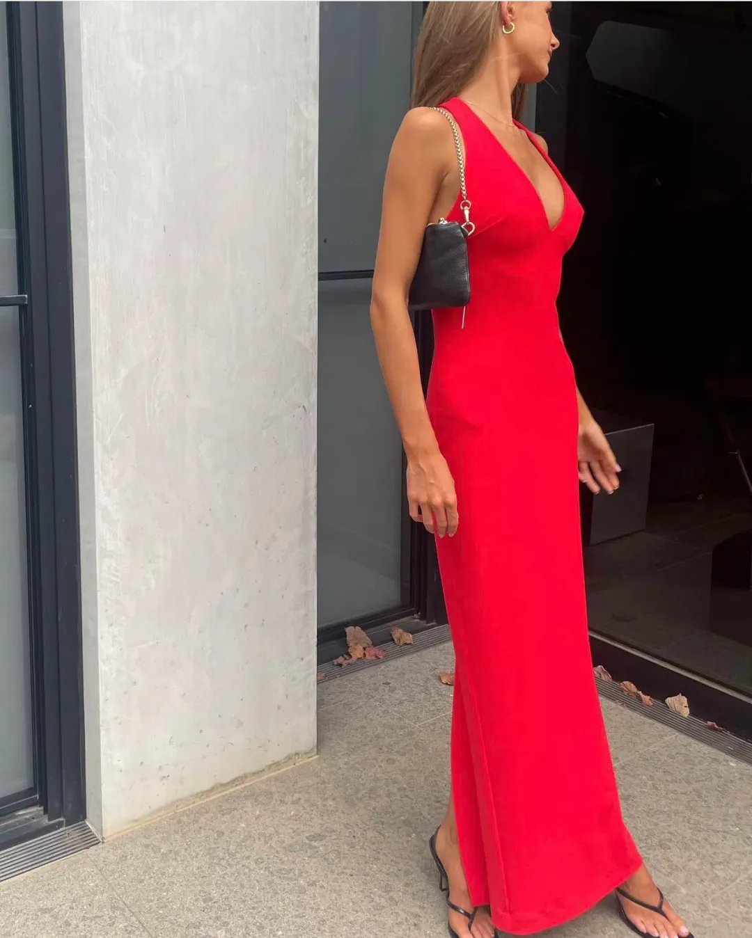 Effie Kats Eiza Gown Red Size S/Au 8 for rent on The Volte - main image