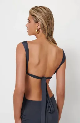 Effie Kats Helena Gown Thunder Size XS/AU 6 for rent on The Volte - image 2