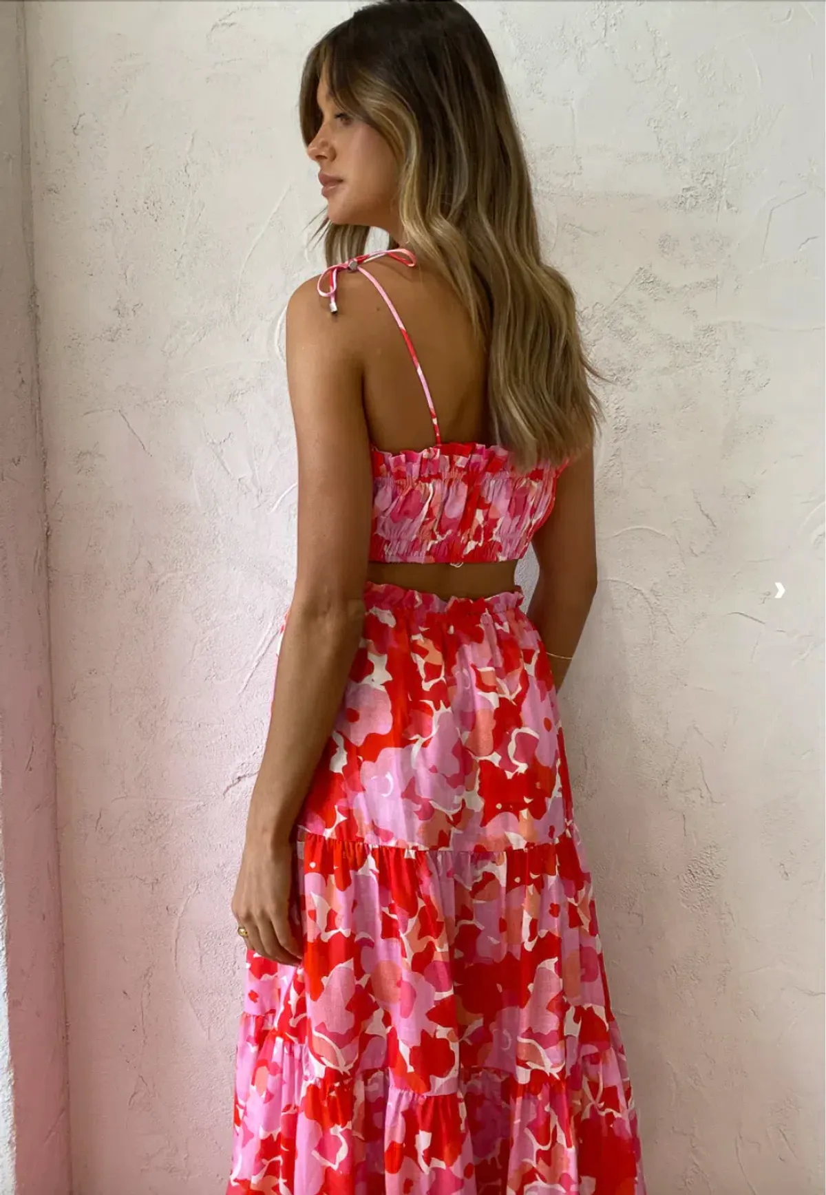 Steele Layla Top & Flora Skirt in Camellia Size 10 - Image 3