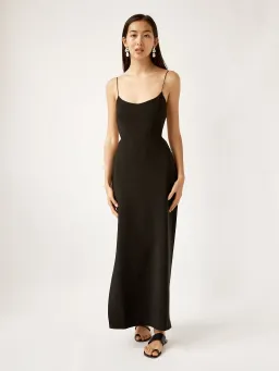 Christopher Esber Redux Backless Dress Black Size 6 for rent on The Volte - image 1